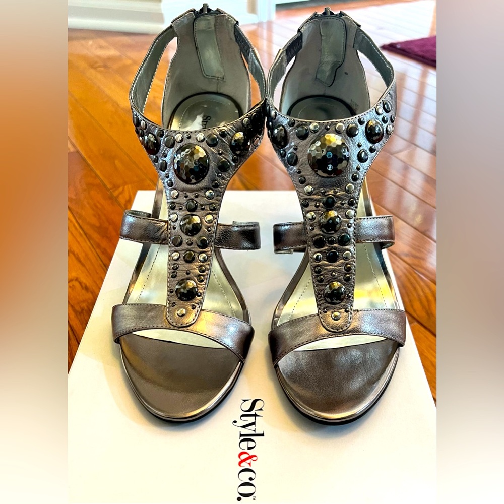 Style & Co sandal heels